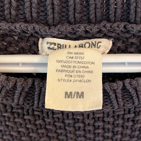 Knit cotton Billabong sweater - Picture 2 of 7